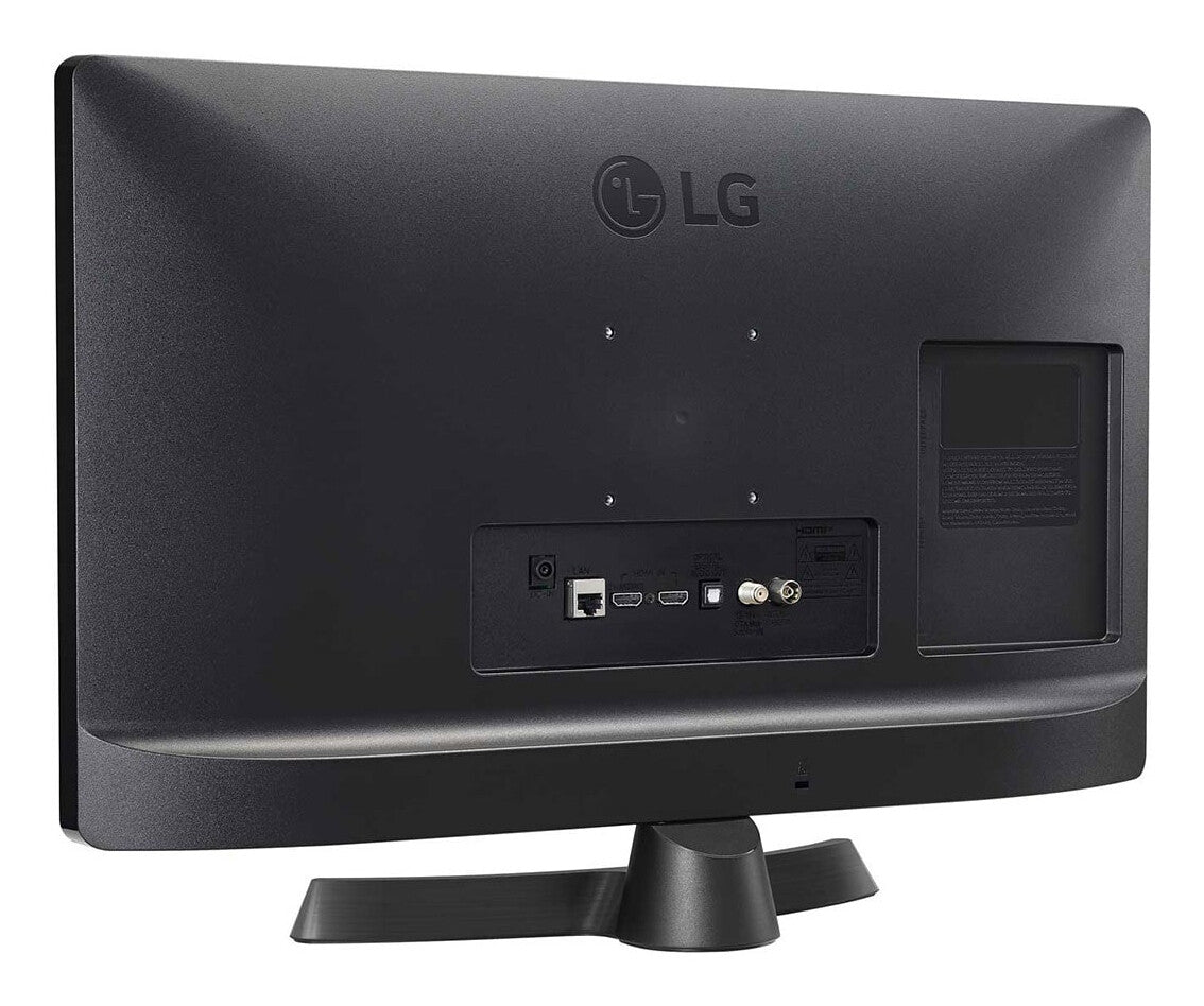 LG HD 24TQ510S-PZ TV-apparat 59,9 cm (23.6") Smart-TV Wi-Fi Svart, Grå 250 cd/m²