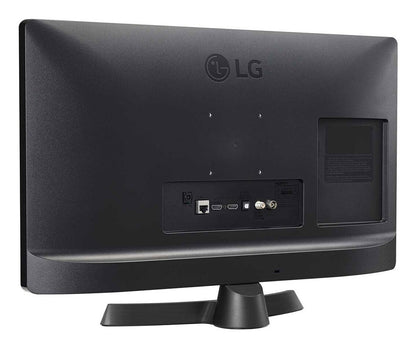 LG HD 24TQ510S-PZ TV-apparat 59,9 cm (23.6") Smart-TV Wi-Fi Svart, Grå 250 cd/m²