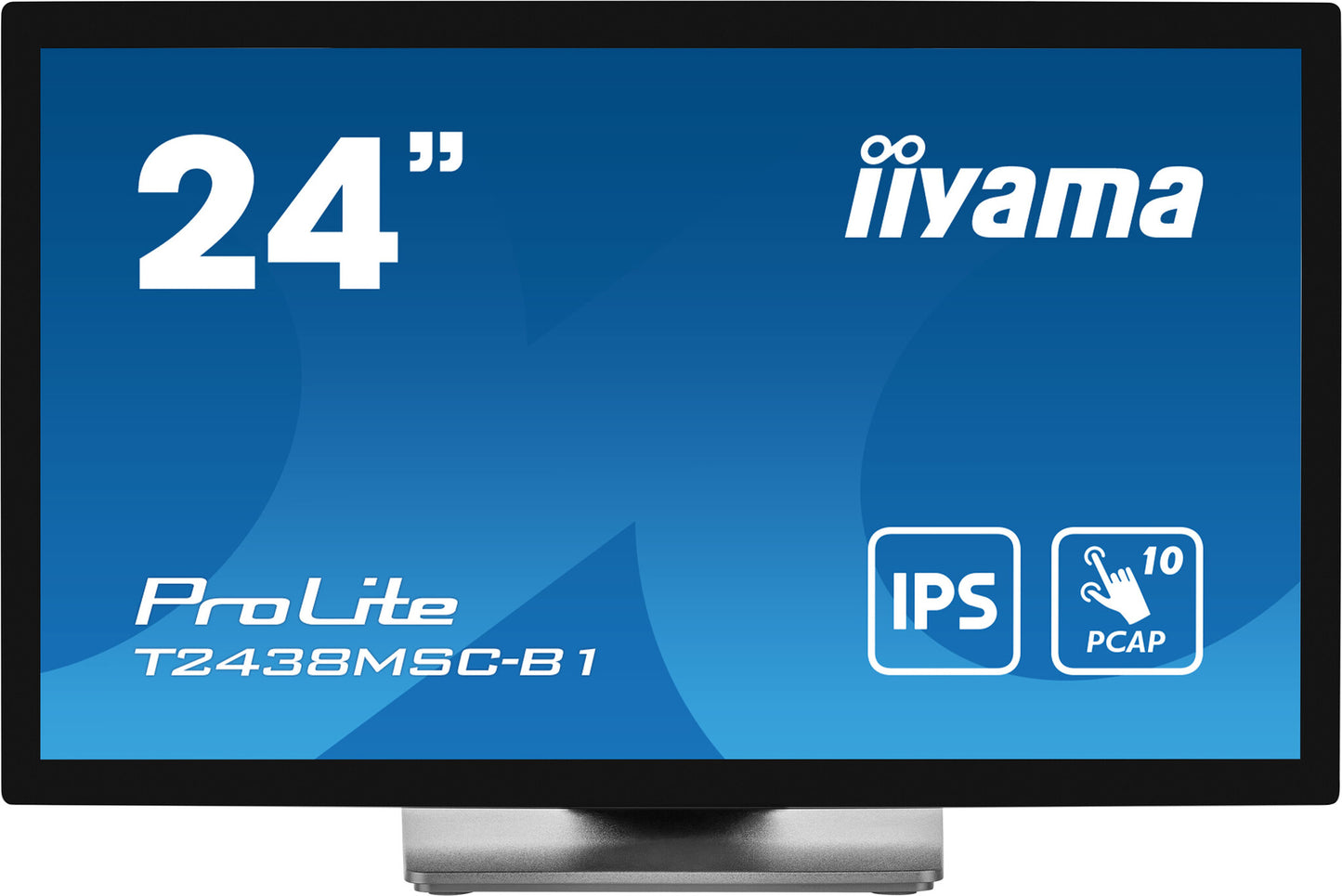 iiyama ProLite T2438MSC-B1 platta pc-skärmar 60,5 cm (23.8") 1920 x 1080 pixlar Full HD LED Pekskärm Svart