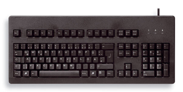 CHERRY G80-3000 tangentbord Universal USB QWERTZ tyska Svart