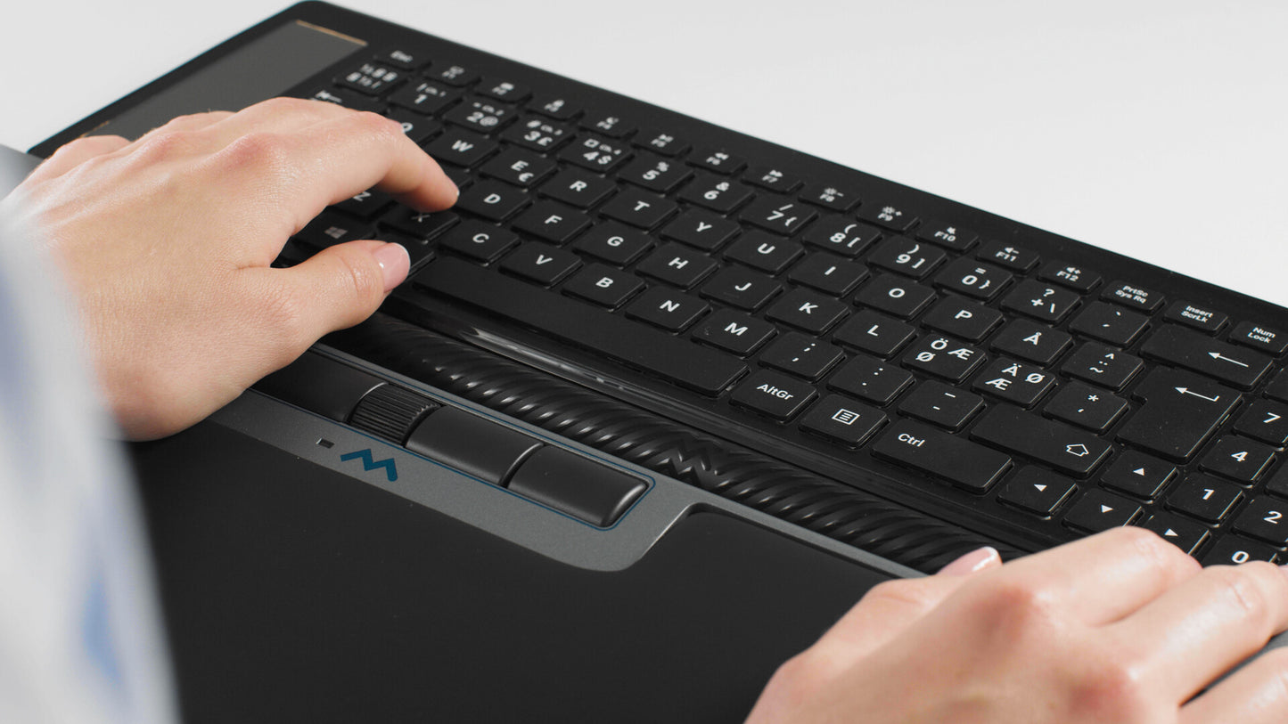 Mousetrapper Delta Extended datormöss Kontor USB Type-A 4000 DPI