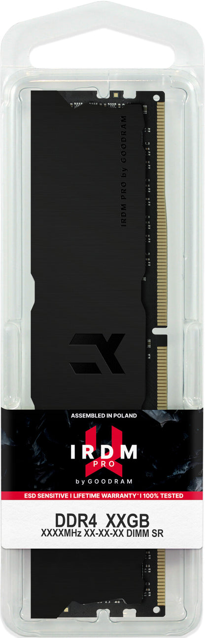 Goodram IRDM PRO IRP-K3600D4V64L18/32GDC RAM-minnen 32 GB 2 x 16 GB DDR4 3600 MHz