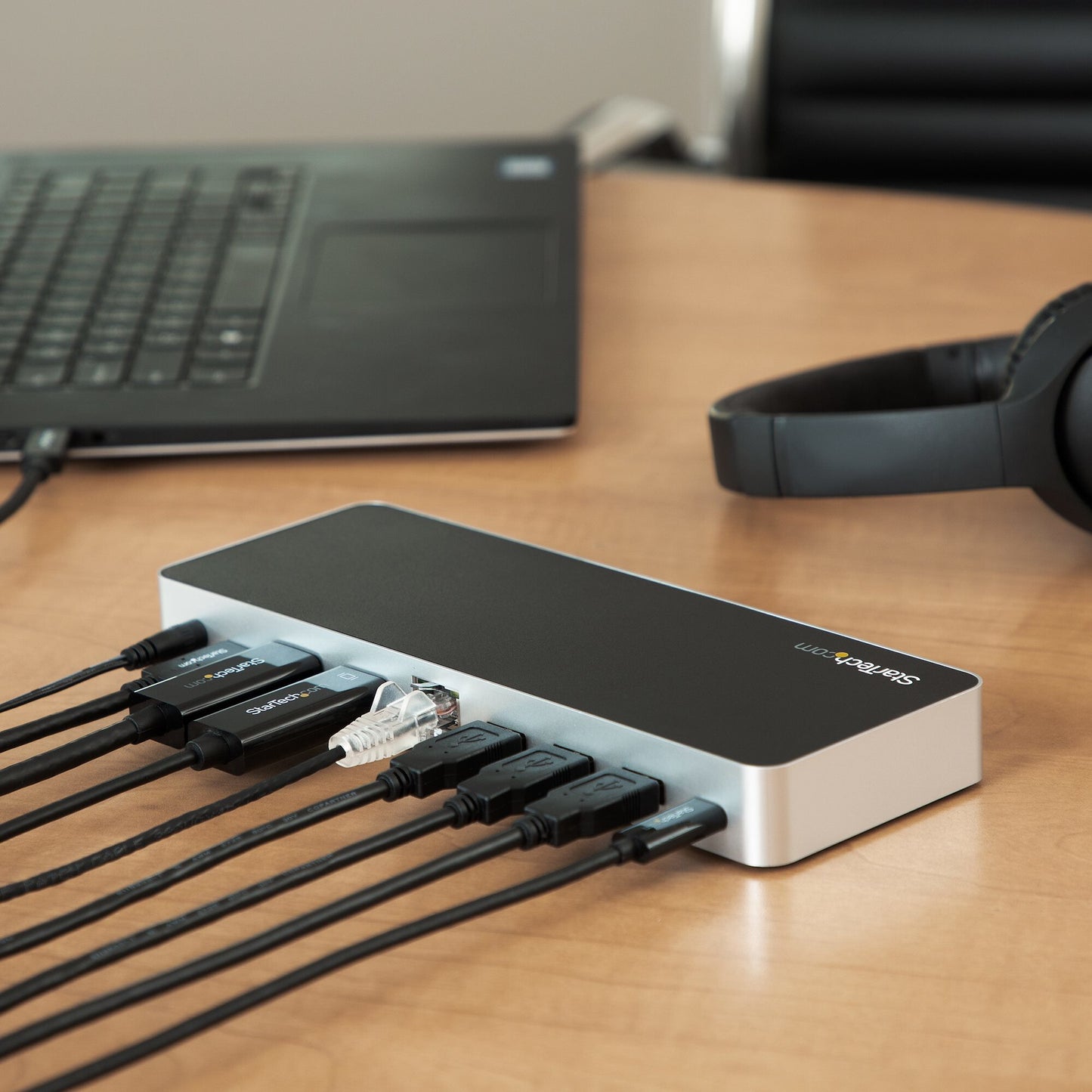 StarTech.com USB-C-docka med dubbla skärmar och MST - 5x USB 3.0-portar