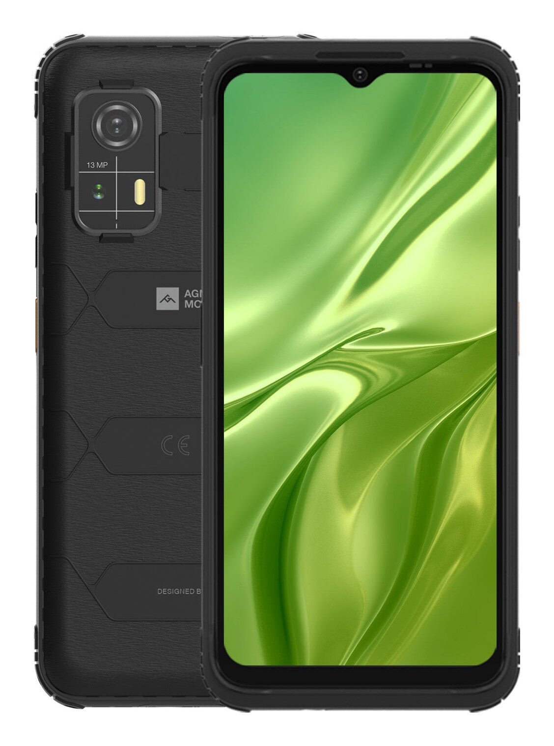 AGM H Max 16,7 cm (6.56") Dubbla SIM-kort Android 14 4G USB Type-C 4 GB 128 GB 10000 mAh Svart