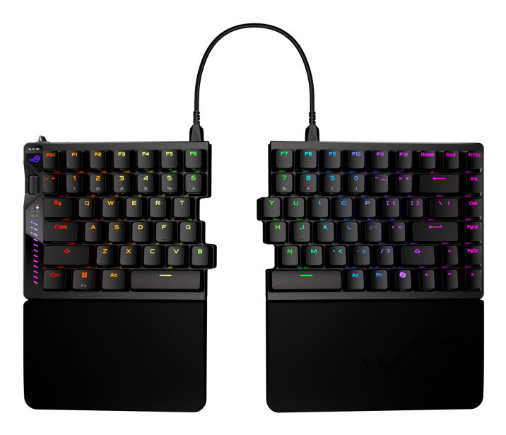 ASUS ROG Falcata tangentbord Spela USB + RF Wireless + Bluetooth Svart