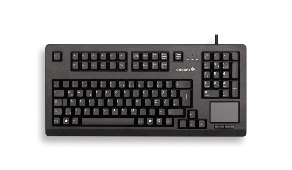 CHERRY TouchBoard G80-11900 tangentbord Universal USB QWERTZ tyska Svart