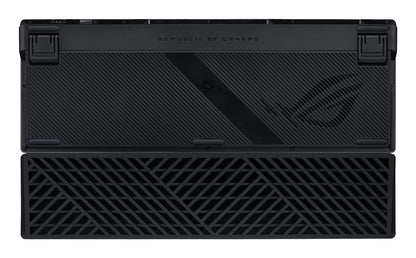 ASUS ROG Azoth 96 HE tangentbord Spela USB + RF Wireless + Bluetooth QWERTZ Svart