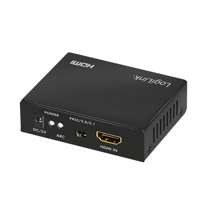 LogiLink HD0055 ljudomvandlare Svart