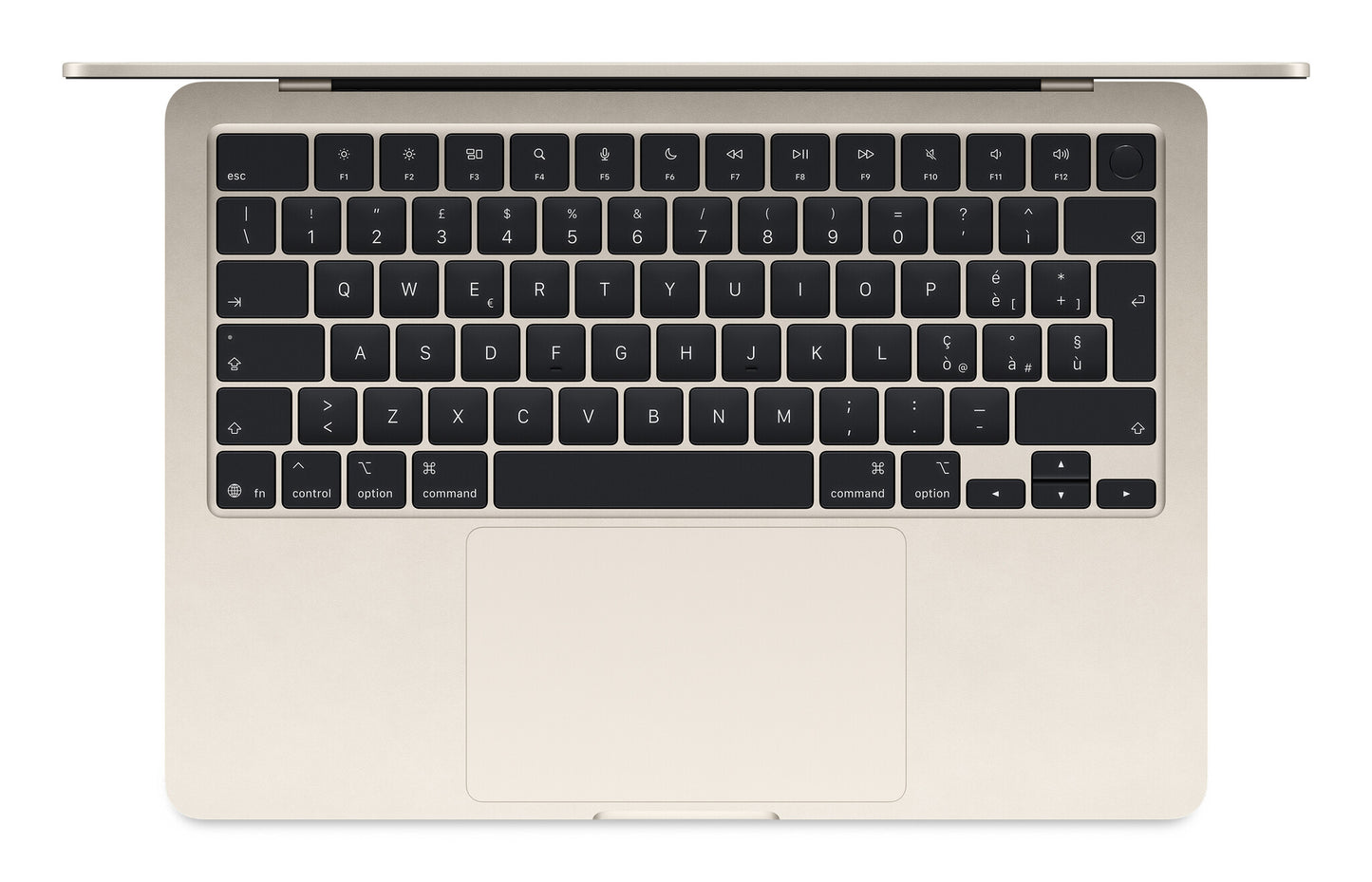Apple MacBook Air Apple M M4 Bärbar dator 34,5 cm (13.6") 16 GB 256 GB SSD Wi-Fi 6E (802.11ax) macOS Sequoia Beige