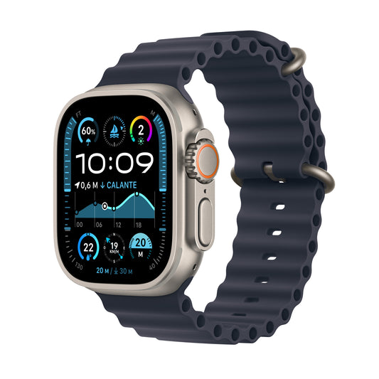 Apple Watch Ultra 2 OLED 49 mm Digital 410 x 502 pixlar Pekskärm 4G Titan Wi-Fi GPS