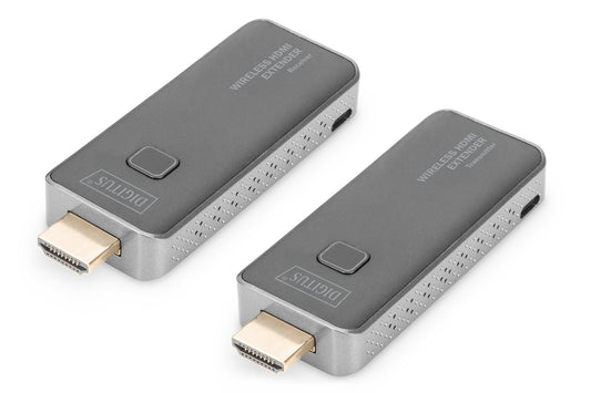 Digitus DS-55318 AV-förlängare Sändare och mottagare för AV-utrustning Svart