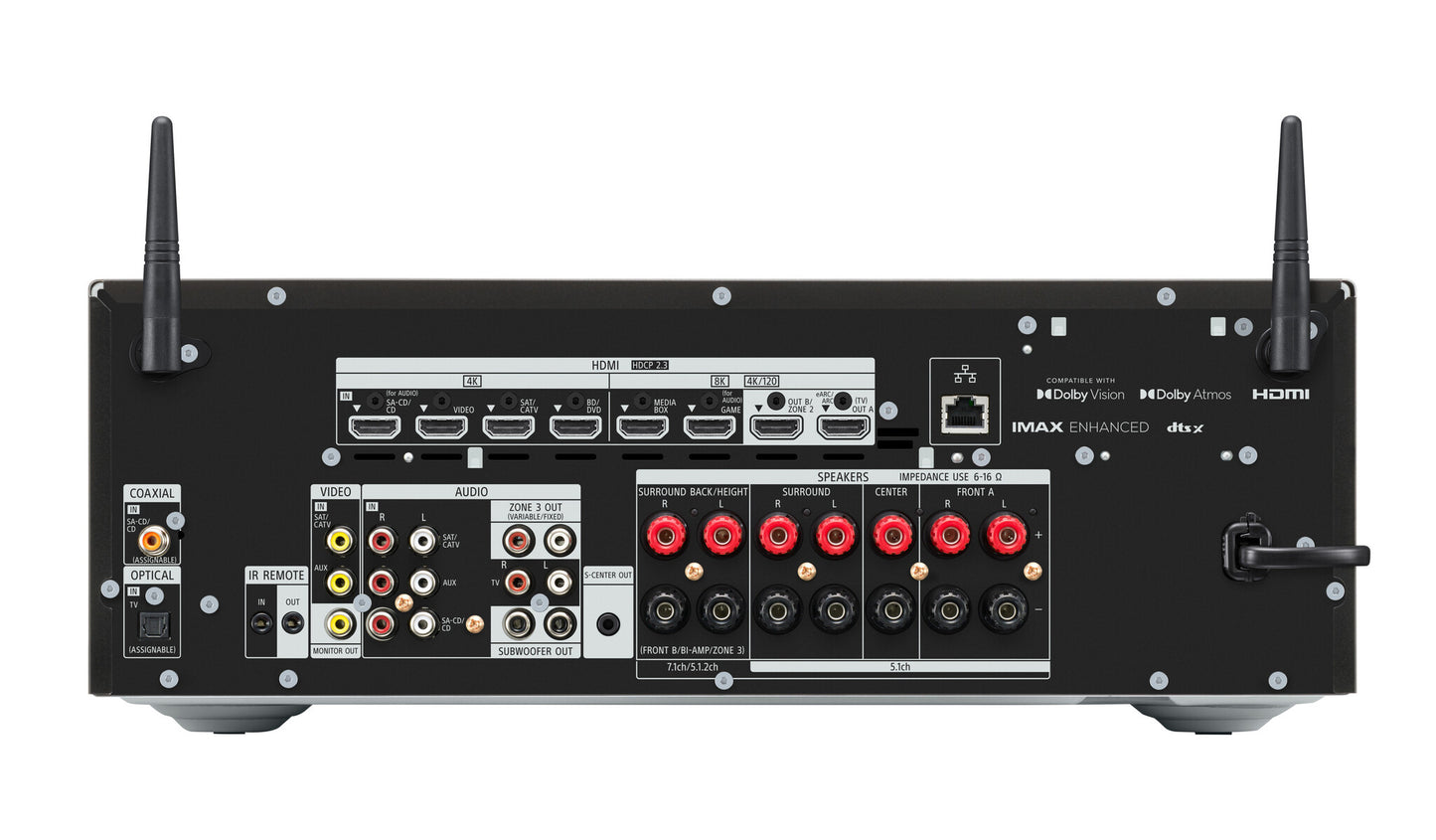 Sony TA-AN1000 165 W 7.2 kanaler Surround 3D kompatibilitet Svart
