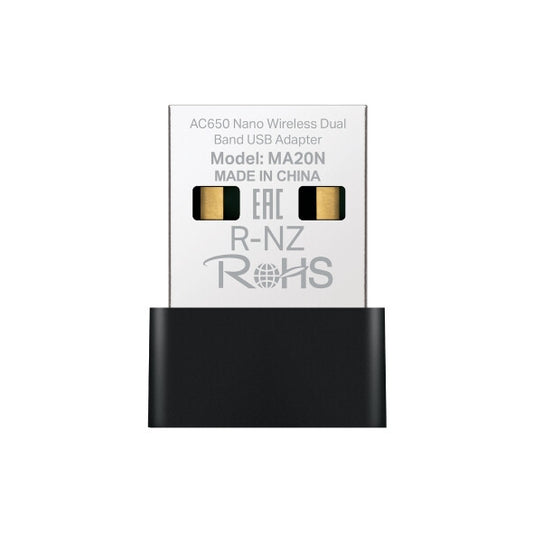 Mercusys MA20N nätverkskort WLAN 650 Mbit/s