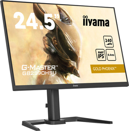 iiyama G-MASTER GB2590HSU-B5 platta pc-skärmar 62,2 cm (24.5") 1920 x 1080 pixlar Full HD LCD Svart