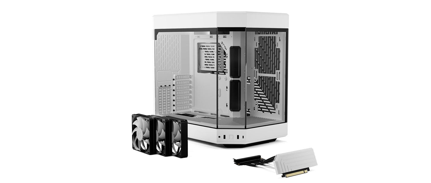 HYTE CS- -Y60-WW datorväskor Midi Tower Vit