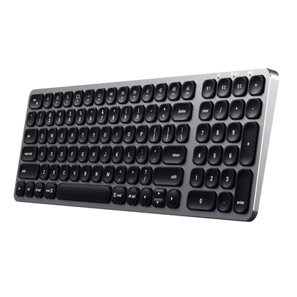 Satechi ST-ACBKM-DE tangentbord Hem Bluetooth QWERTZ tyska Svart, Grå