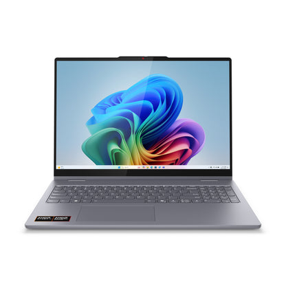 Lenovo IdeaPad 5 2-in-1 16AKP10 Copilot+ PC AMD Ryzen AI 7 350 Hybrid (2-i-1) 40,6 cm (16") Pekskärm WUXGA 16 GB LPDDR5x-SDRAM 1 TB SSD Wi-Fi 7 (802.11be) Windows 11 Home tyska Grå
