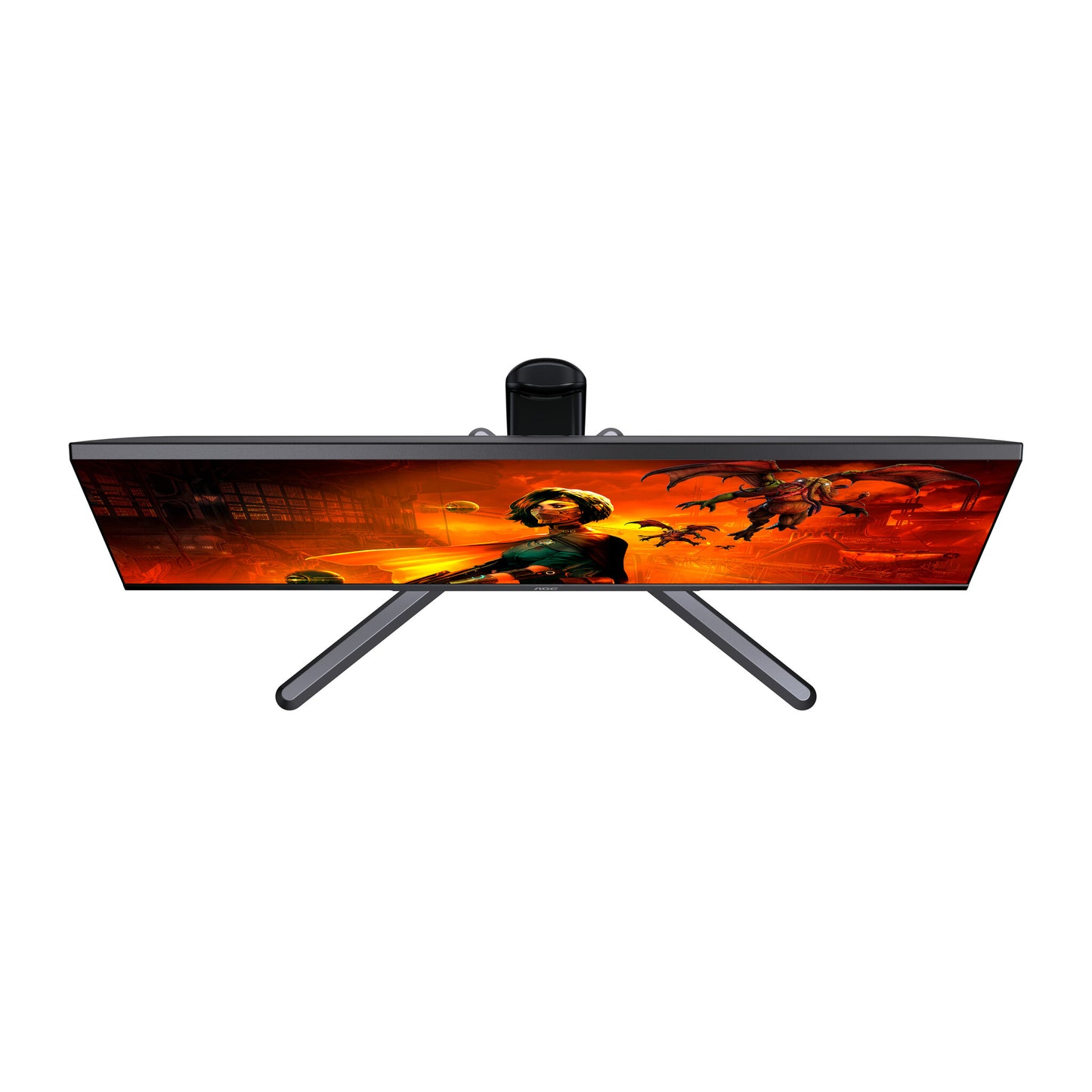 AOC G3 U32G3X/BK LED display 80 cm (31.5") 3840 x 2160 pixlar 4K Ultra HD Svart, Röd