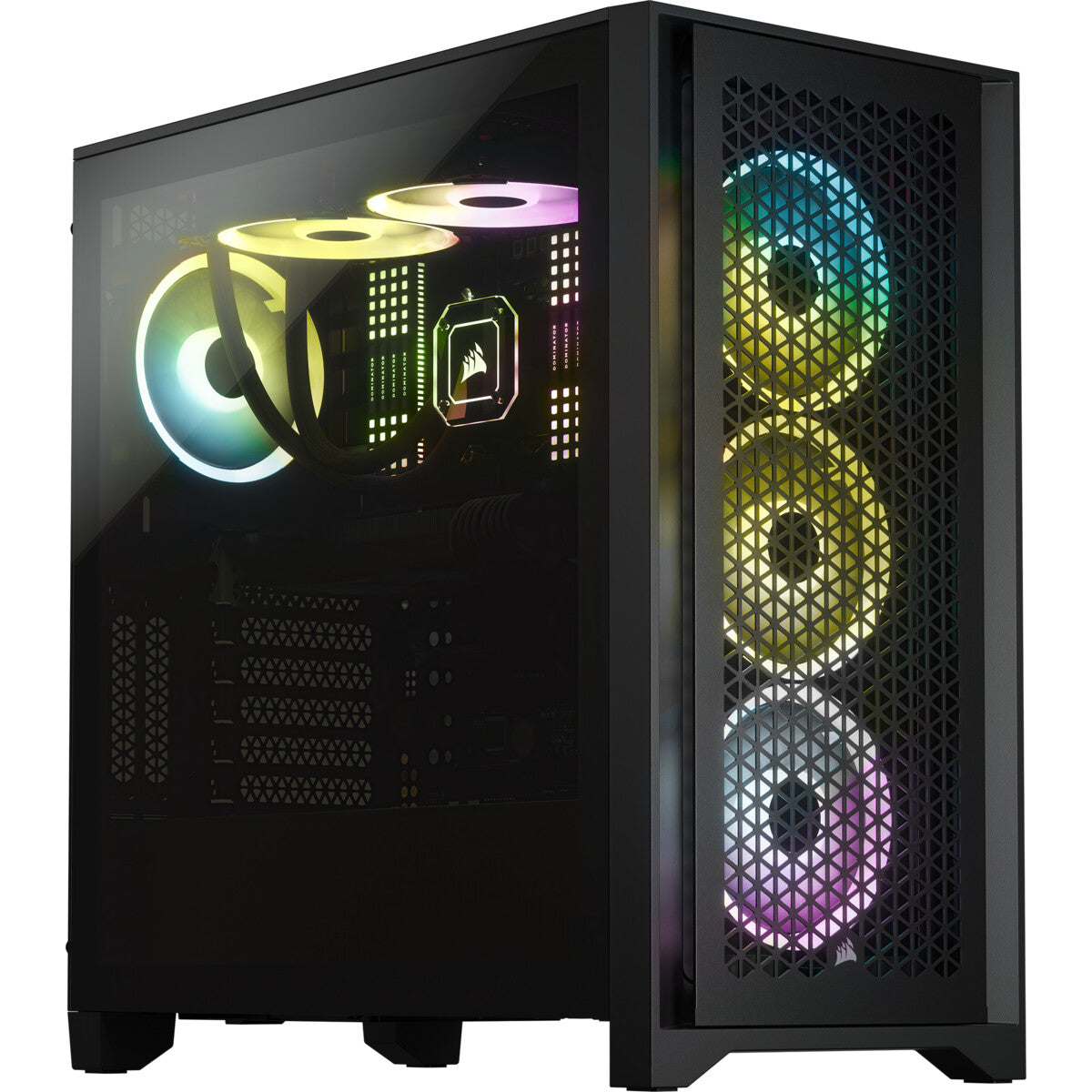 Corsair iCUE 4000D RGB Midi Tower Svart