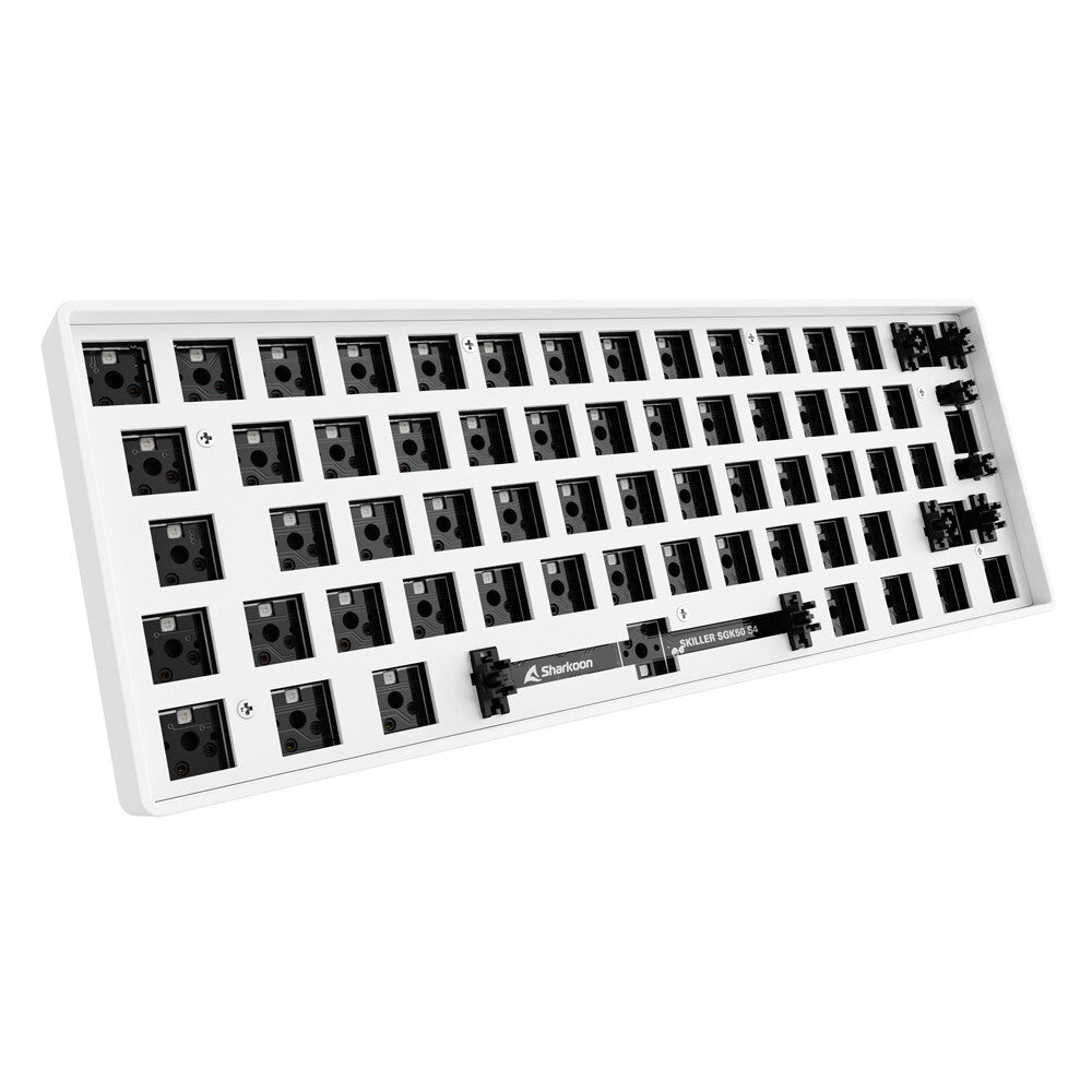 Sharkoon Skiller SGK50 S4 Barebone tangentbord Spela USB Vit