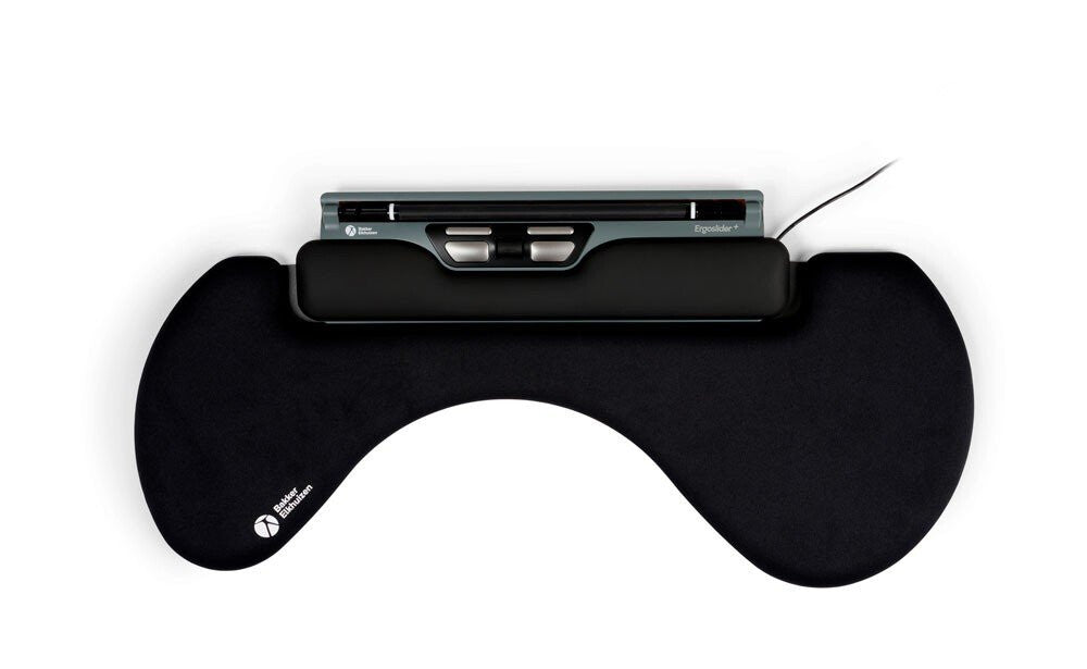 BakkerElkhuizen ErgoSlider+ datormöss Kontor Ambidextrous laser 1600 DPI