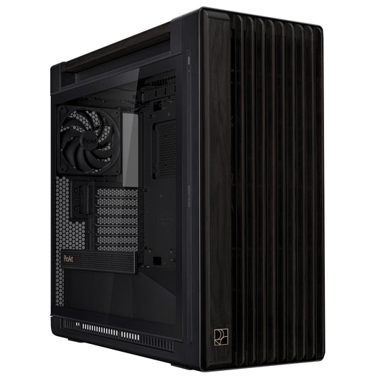 ASUS ProArt PA602 Wood Edition Midi Tower Svart
