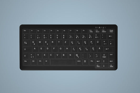 Active Key AK-C4110 tangentbord Industriell USB Engelska (USA) Svart