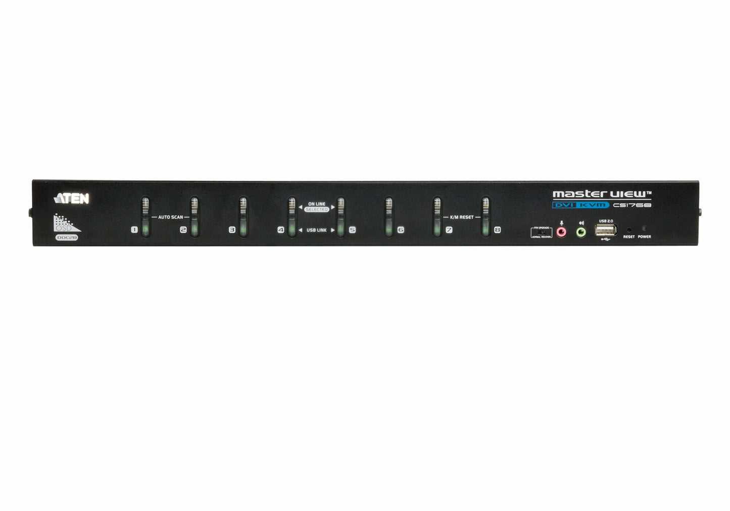 ATEN CS1768 KVM-switchar Blå