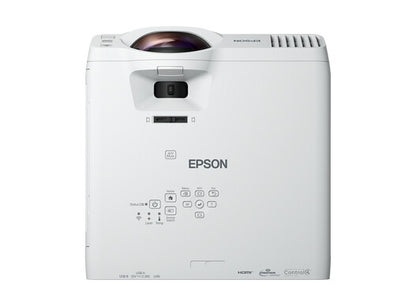 Epson V11HA76080 datorprojektorer Standard throw-projektor 4000 ANSI-lumen 3LCD WXGA (1200x800) 3D kompatibilitet Vit