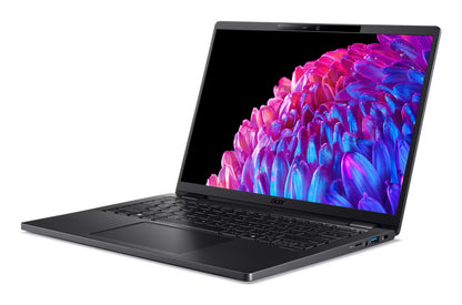 Acer TravelMate P6 TMP614-73-TCO-58ZV Intel Core Ultra 5 125H Bärbar dator 35,6 cm (14") WUXGA 32 GB LPDDR5x-SDRAM 1 TB SSD Wi-Fi 7 (802.11be) Windows 11 Pro Svart