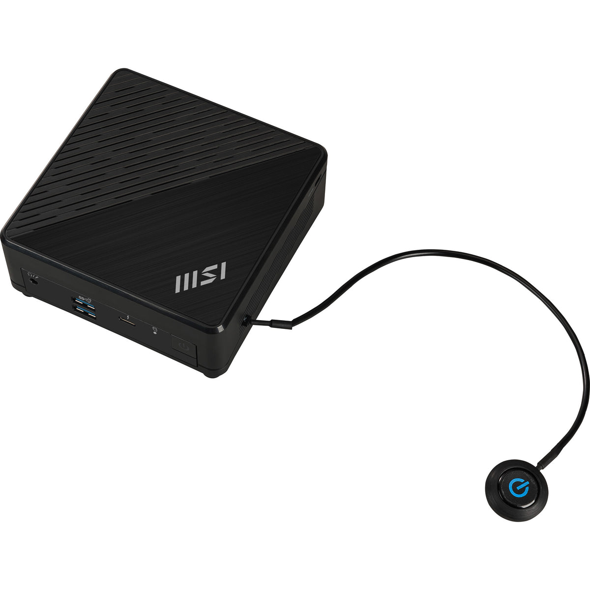 MSI Cubi 5 1M-498EU Intel Core 3 100U 8 GB DDR5-SDRAM 512 GB SSD Windows 11 Home Mini PC Mini-PC Svart