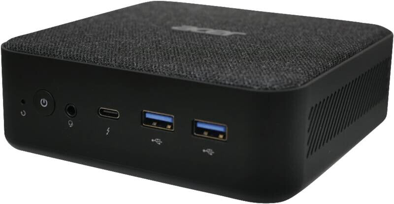 Acer Revo Box RB102 Intel Core Ultra 5 120U 16 GB DDR4-SDRAM 512 GB SSD Windows 11 Pro Mini PC Mini-PC Svart