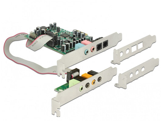 DeLOCK 89640 ljudkort Intern 7.1 kanaler PCI-E