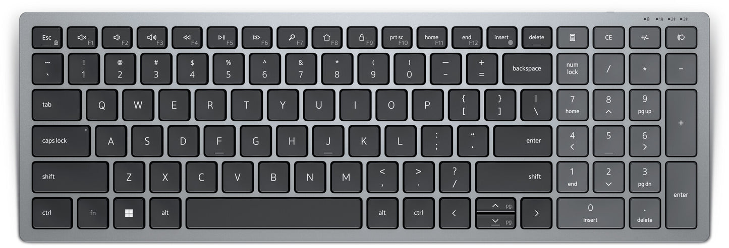 DELL Pro Plus kompakt tangentbord – KB740 - USA internationell (QWERTY)