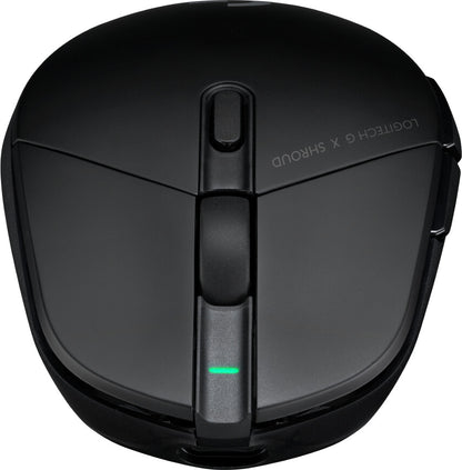 Logitech G G303 Shroud Edition datormöss Spela högerhand Trådlös RF + Bluetooth Optisk 25600 DPI