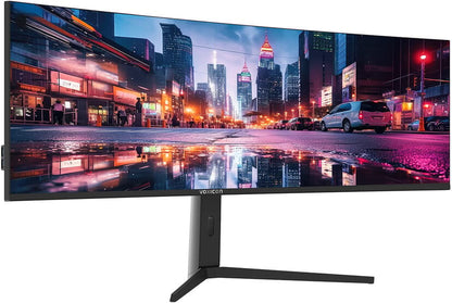Voxicon VXD-P49SUW platta pc-skärmar 124,5 cm (49") 5120 x 1440 pixlar UltraWide 5K HD LED Svart