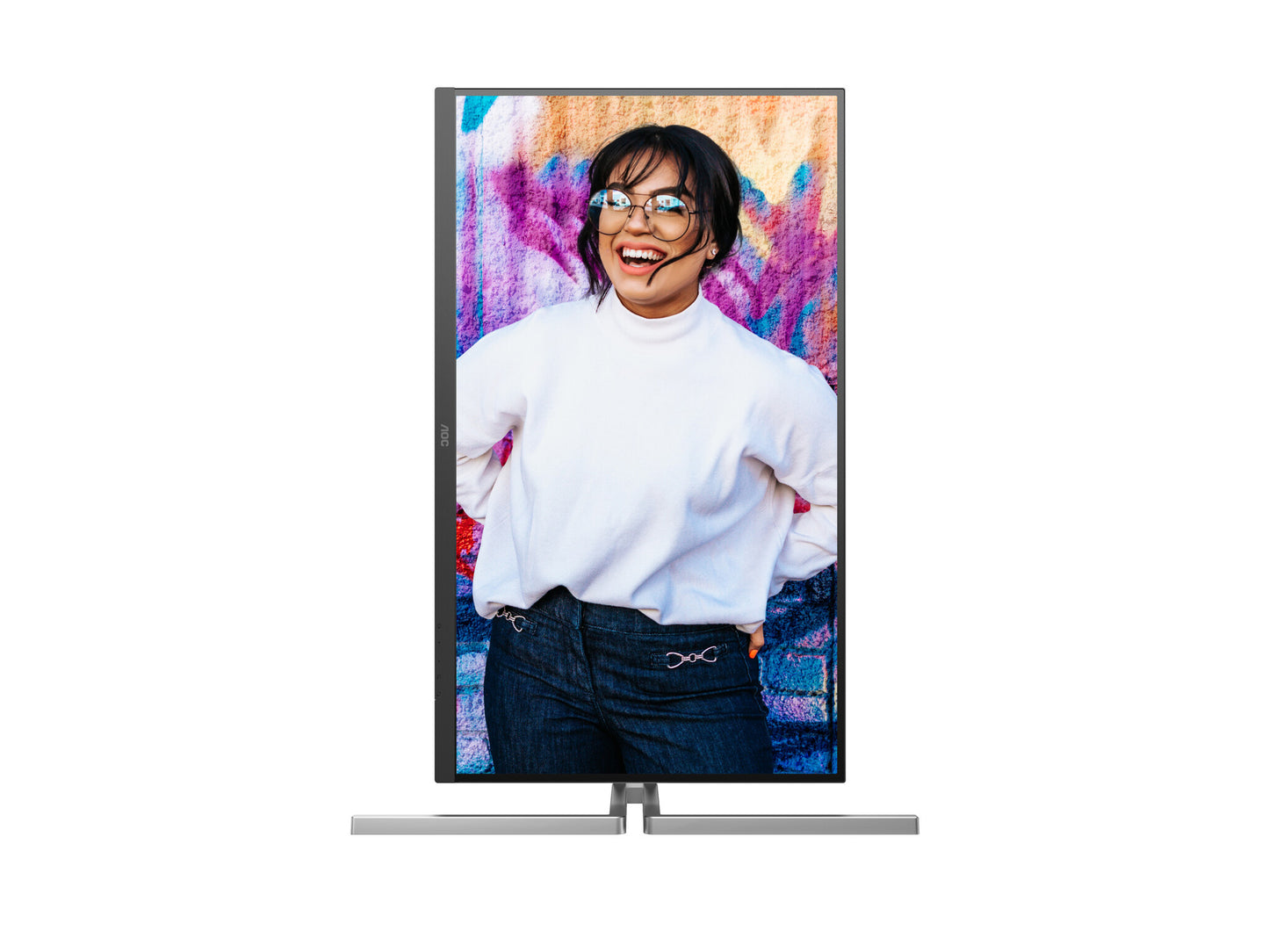 AOC U3 U32U3CV platta pc-skärmar 80 cm (31.5") 3840 x 2160 pixlar 4K Ultra HD LCD Svart