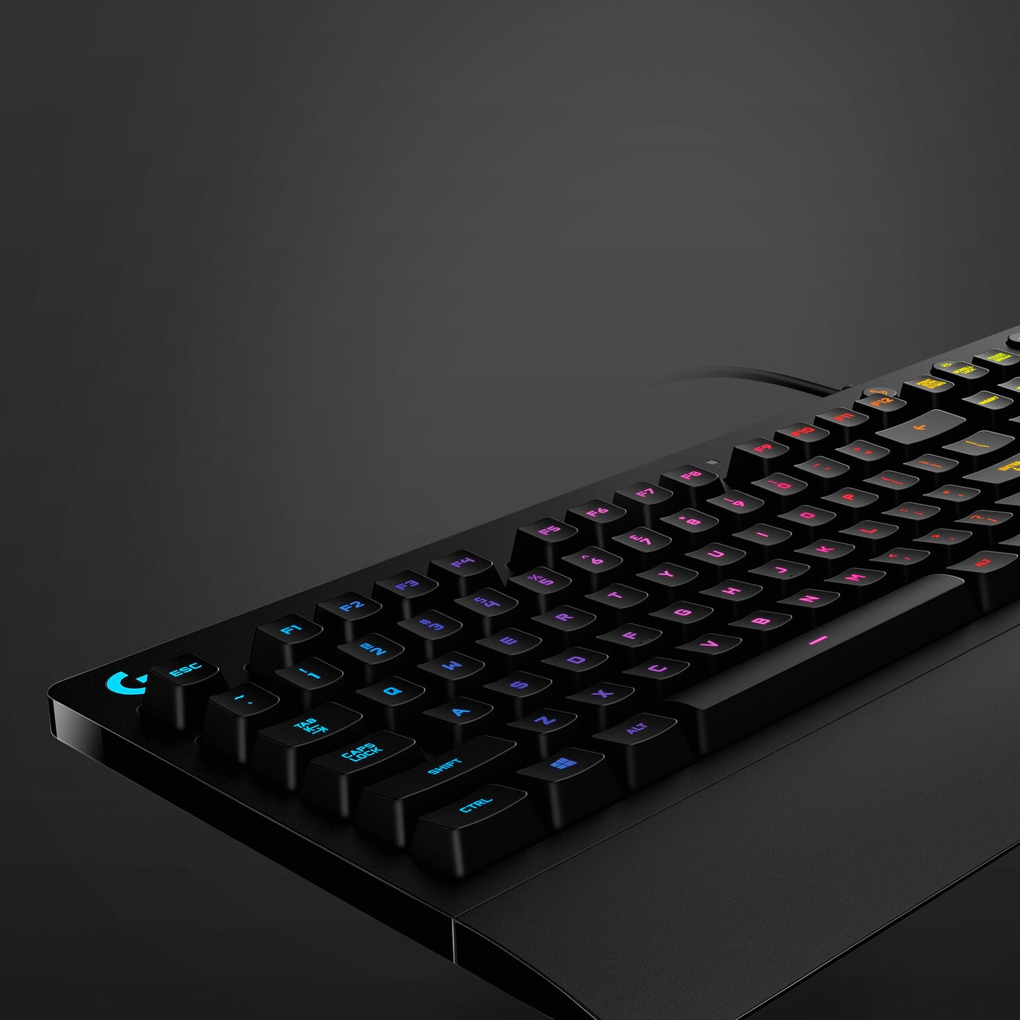 Logitech G G213 Prodigy tangentbord Spela USB QWERTY Amerikanskt internationellt Svart