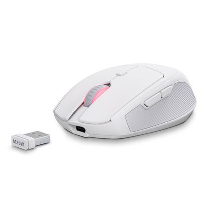 Sharkoon OfficePal M25W datormöss Spela högerhand RF Wireless + USB Type-C Optisk 4000 DPI