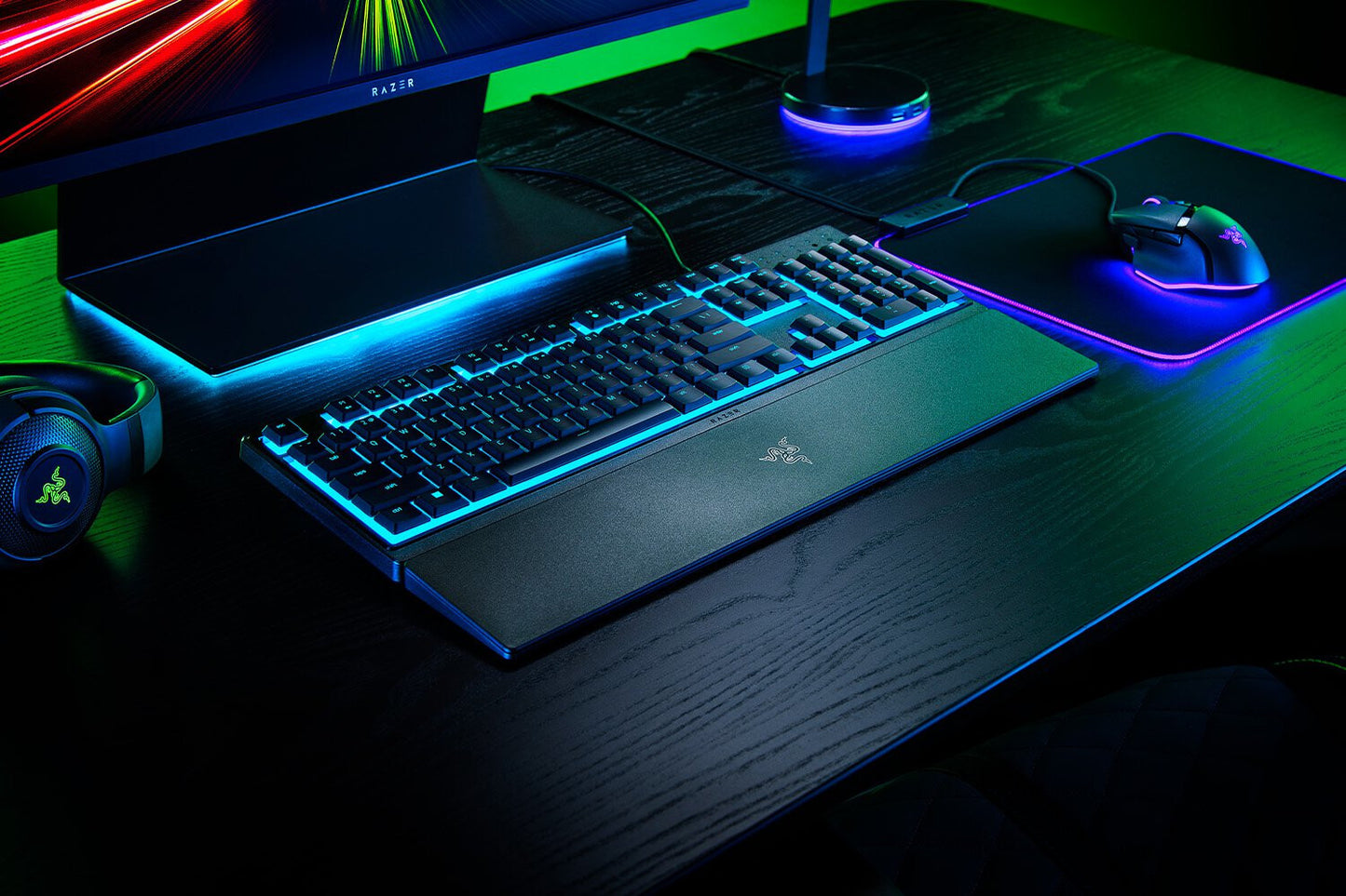 Razer Ornata V3 X - US tangentbord Spela USB Svart