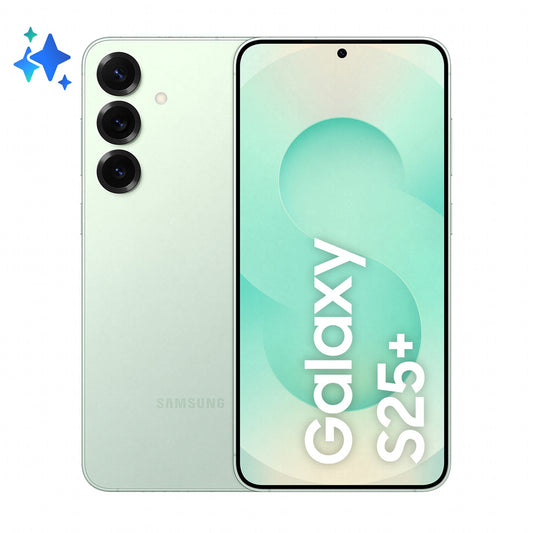 Samsung Galaxy S25+ 17 cm (6.7") Dubbla SIM-kort Android 15 5G USB Type-C 12 GB 256 GB 4900 mAh Mintfärgad