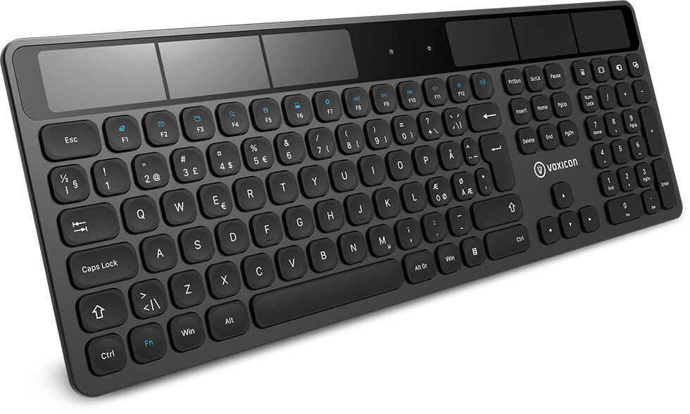 Voxicon SO2WL tangentbord RF Trådlös QWERTY Nordic Svart