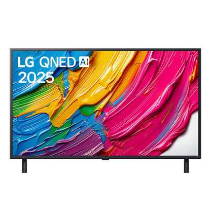LG QNED AI 43QNED80A6A 109,2 cm (43") 4K Ultra HD Smart-TV Wi-Fi Svart