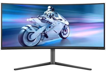Philips Evnia 34M2C6500/00 platta pc-skärmar 86,4 cm (34") 3440 x 1440 pixlar Wide Quad HD QD-OLED Grå
