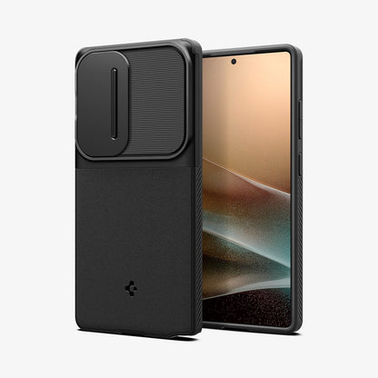 Spigen Optik Armor mobiltelefonfodral 17,5 cm (6.9") Omslag Svart