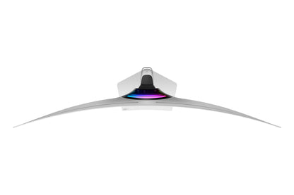 Samsung G93SD platta pc-skärmar 124,5 cm (49") 5120 x 1440 pixlar Dual QHD OLED Silver