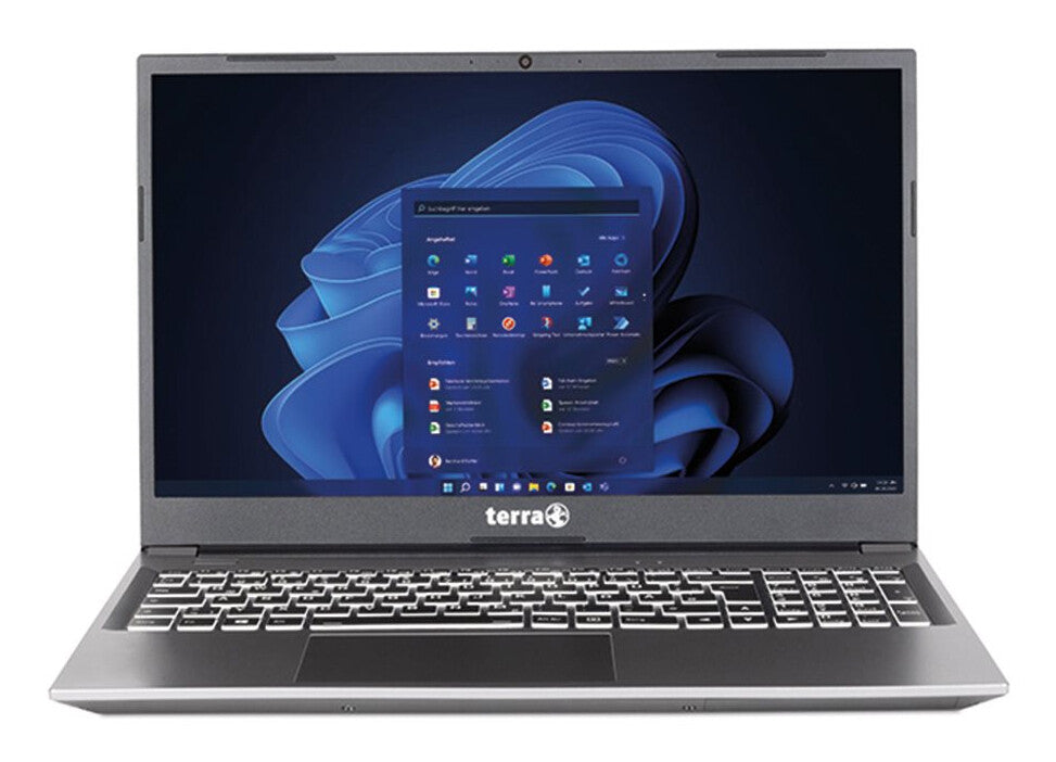 TERRA 1517R Intel® Core™ i3 i3-1315U Bärbar dator 39,6 cm (15.6") Full HD 8 GB DDR4-SDRAM 500 GB SSD Wi-Fi 6 (802.11ax) Windows 11 Pro tyska Grå