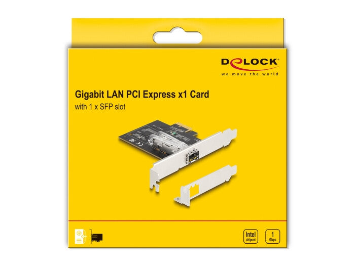 DeLOCK 88318 nätverkskort Intern Fiber 1000 Mbit/s