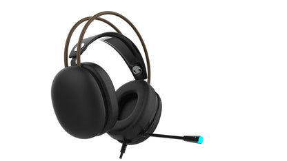 Inca IGK-X8S hörlur och headset Kabel Huvudband Spela Svart