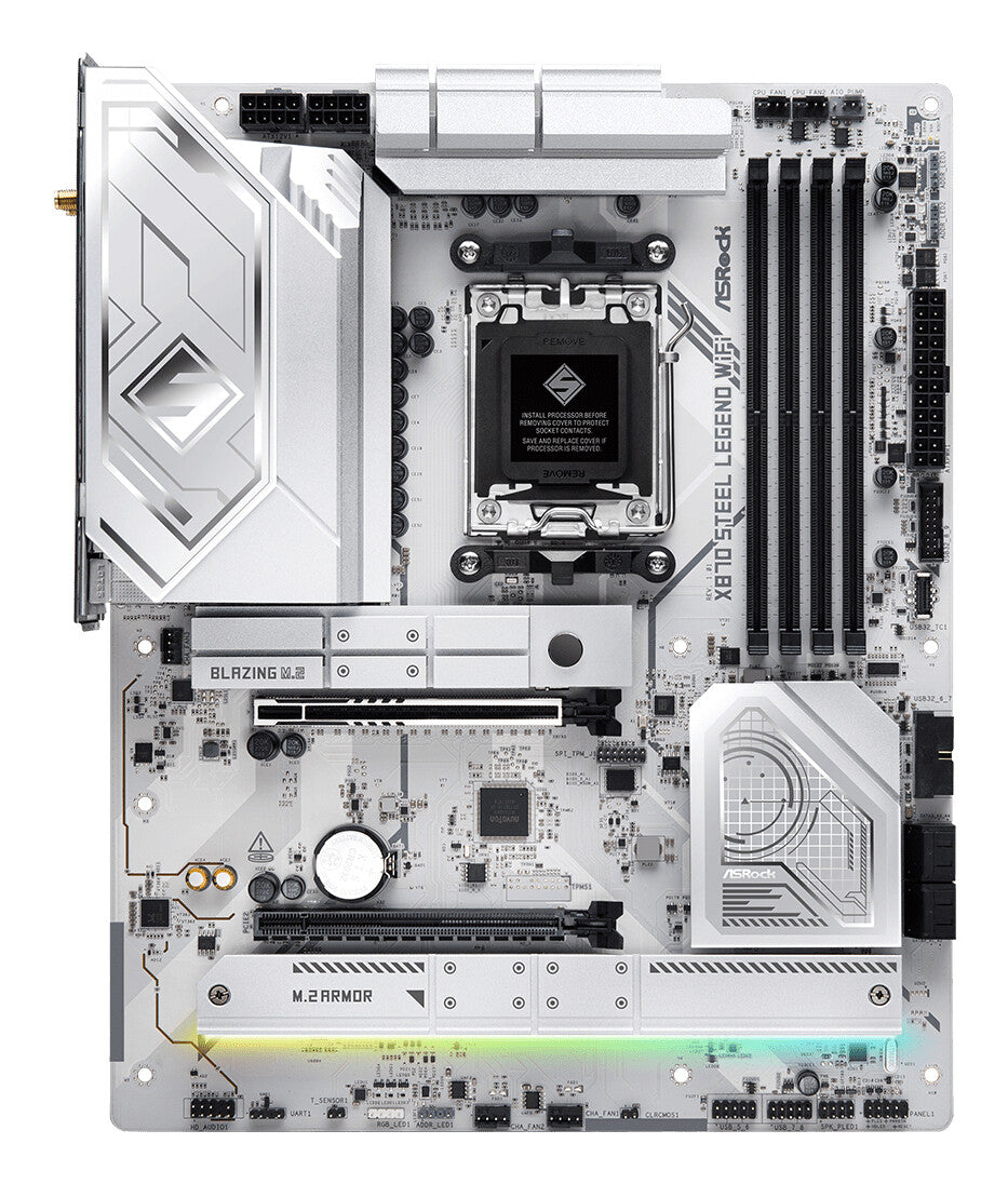 Asrock X870 Steel Legend WiFi AMD X870 AM5-sockel ATX